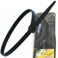 100 Pack) 11 Inch Zip Ties (TS 40 LBS) for TV Cable Management Network Cord Strap