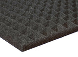 12 Pack (12x12x1)" Pyramid Foam Acoustic Panel for Soundproofing Studio/Home Theater