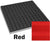 48 Pack (12x12x1)" Pyramid Foam Acoustic Panel for Soundproofing Studio/Home Theater