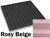 48 Pack (12x12x1)" Pyramid Foam Acoustic Panel for Soundproofing Studio/Home Theater
