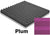 48 Pack (12x12x1)" Wedge Foam Acoustic Panel for Soundproofing Studio/Home Theater