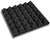 12 Pack (12x12x2)" Pyramid Foam Acoustic Panel for Soundproofing Studio/Home Theater