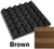 48 Pack (12x12x2)" Pyramid Foam Acoustic Panel for Soundproofing Studio/Home Theater