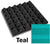 48 Pack (12x12x2)" Pyramid Foam Acoustic Panel for Soundproofing Studio/Home Theater