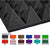 48 Pack (12x12x3)" Pyramid Foam Acoustic Panel for Soundproofing Studio/Home Theater