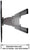 Full Motion UL Wall Mount Fits 32-55" TV Universal for LCD LED Plasma HDTV