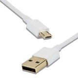 2.0 USB A to USB Micro-B Computer Sync & Charge Cable for Android Phone Tablet