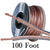 12 Awg Oxygen-Free 99.95% Pure Copper Speaker Wire 2 Conductor Loudspeaker Cable