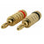 Closed Screw Banana Plugs for (18 16 14 12) Awg Speaker Wire Connector