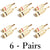 Closed Screw Banana Plugs for (18 16 14 12) Awg Speaker Wire Connector