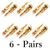 Open Screw Banana Plugs for (18 16 14 12) Awg Speaker Wire