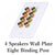 Audio Wall Plate w/ Binding Post for Banana Plugs & (18 16 14) Awg Speaker Wire