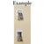 2-Gang Pass Through Wall Plate For Low Voltage Audio Video Cable-Black