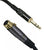 Female XLR to 1/4 Inch TRS Male Pro-Audio Balanced Cable for Studio Microphone Speakers Monitors