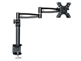 3-Way Full Motion Desk Mount Universal For LCD LED Computer Monitor
