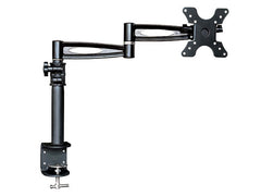 3-Way Full Motion Desk Mount Universal For LCD LED Computer Monitor