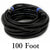 12 AWG 2-Conductor NL4FC Female Cable Speakon Style Twist Connector for Speaker Amplifier