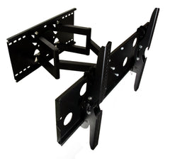 Dual Arm Full Motion TV Wall Mount Fits 37-60 Inch For LCD LED Plasma HDTV