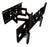 Dual Arm Full Motion TV Wall Mount Fits 37-60 Inch For LCD LED Plasma HDTV
