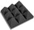 12 Pack (12x12x4)" Pyramid Foam Acoustic Panel for Soundproofing Studio/Home Theater