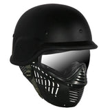 Hawkeye Goggles w/ Police Training Helmet for Paintball & Airsoft