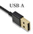 USB A to USB Micro-B Sync & Charge Cable for Computer Cell Phone Tablet