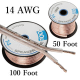 14 Awg 2 Conductor Loudspeaker Cable Copper Clad (CCA) Speaker Wire