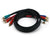 3 Foot Component Cable (RGB Video & Stereo Audio) RCA Connectors