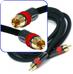 Digital RCA Coaxial Audio Cable for S/PDIF Surround Sound, Subwoofer