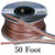 12 Awg Oxygen-Free 99.95% Pure Copper Speaker Wire 2 Conductor Loudspeaker Cable
