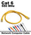 2ft Cat6 Ethernet RJ45 Patch LAN/WAN Cable for Computer Network Internet