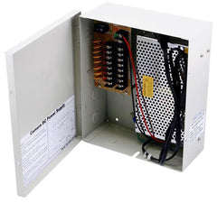 8-Ch Channel CCTV Power Supply Box (12VDC 13Amps) Distribution System