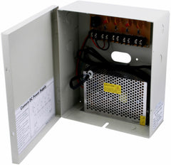 4-Ch Channel CCTV Power Supply Box (12VDC 5Amps) Distribution System