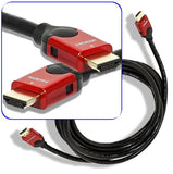6 Foot High Speed HDMI Cable w/Ethernet-28AWG CL2 for Xbox 3D-Blu-ray