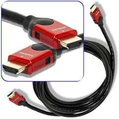 10 Foot High Speed HDMI Cable w/Ethernet-28AWG CL2 for Xbox 3D-Blu-ray